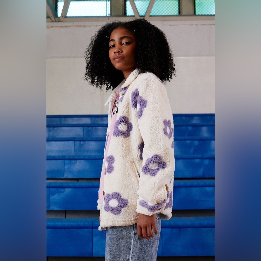 PacSun fleece floral jacket - Picture 11 of 12